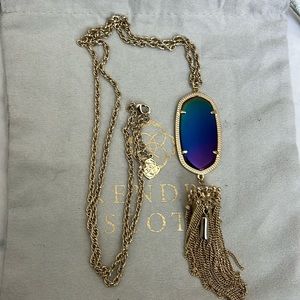 Black iridescent Kendra Scott Rayne